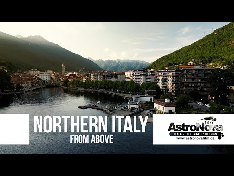 Northern Italy from above II. - Omegna