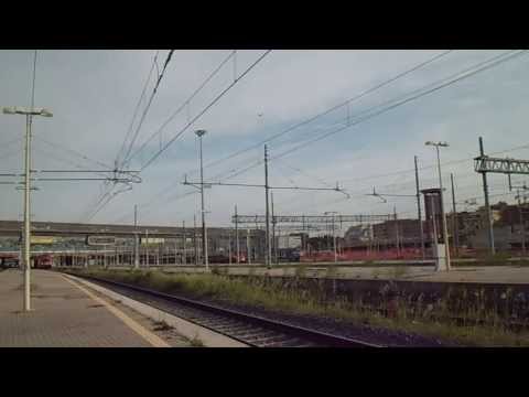 E190.002 Taurus Rossa di ÖBB sul MRS 67362 in transito a Roma Tiburtina