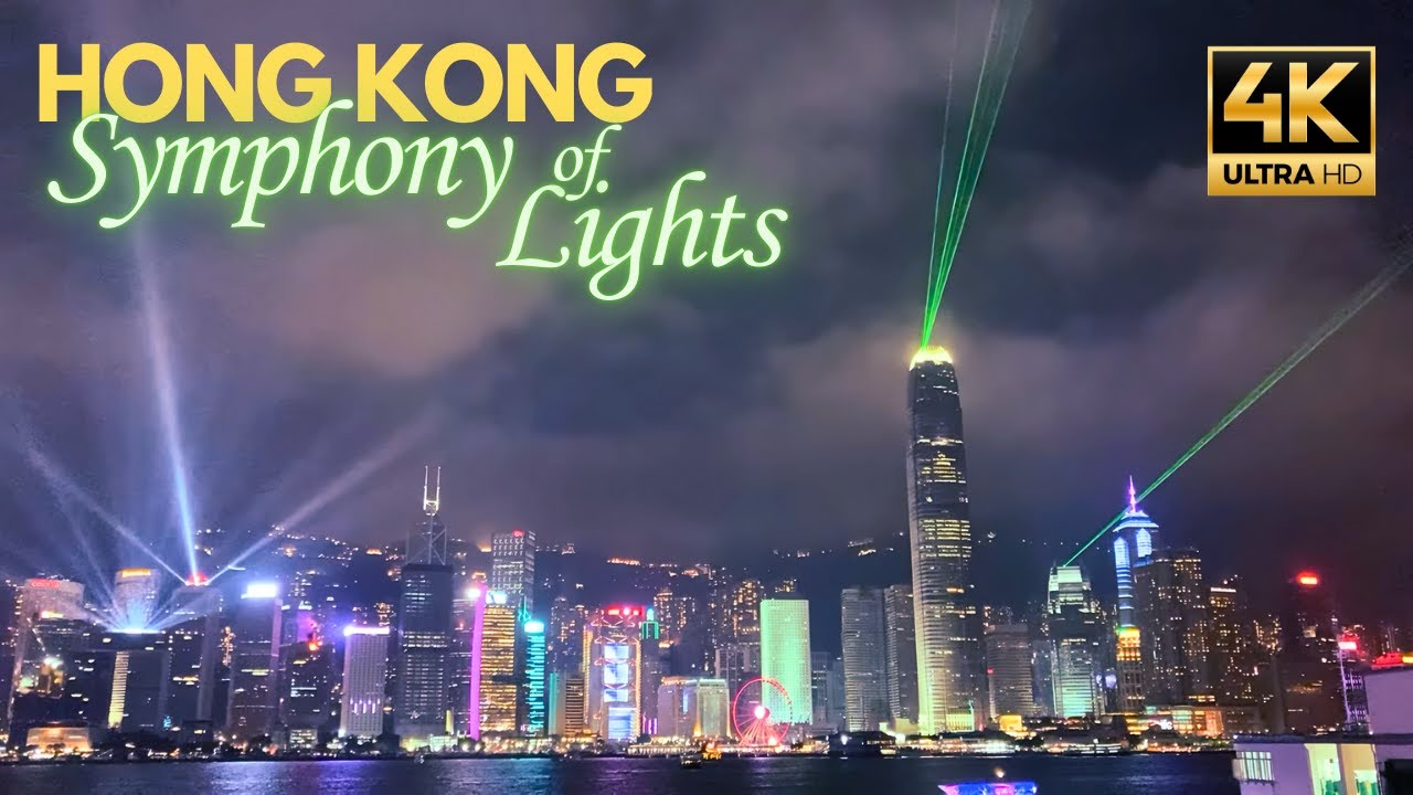 See lasers, lights, and music create a stunning night view