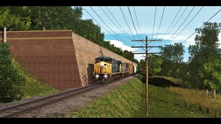 Trainz Railroad Simulator 2019 - Southbound CSX Manifest @ Tidewater