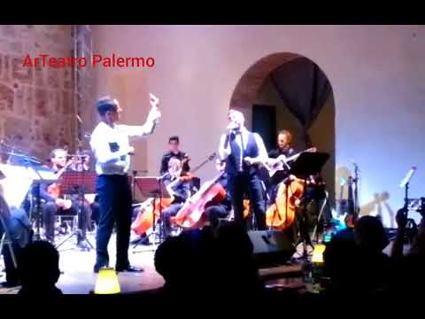 GIò Di Tonno canta Il Tempo delle Cattedrali a Palermo con l'Orchestra Magister Harmoniae.