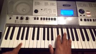 How to play I Am That I Am by Jonathan Butler on piano
