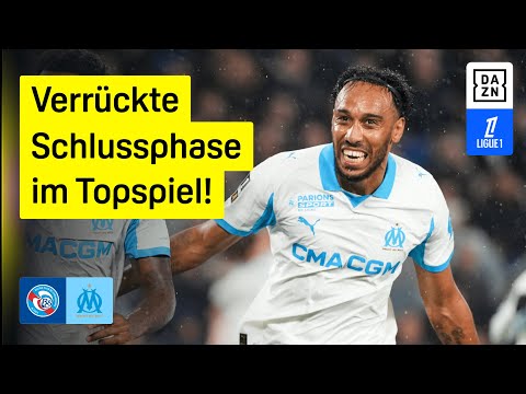 Racing Straßburg - Olympique Marseille | 6. Spieltag | Ligue 1 | DAZN Highlights