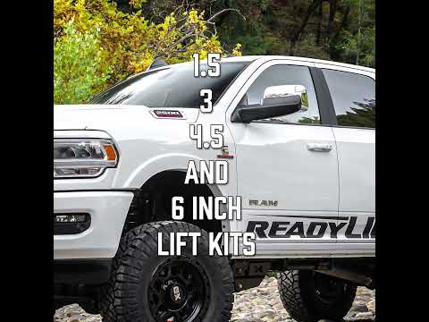 ReadyLIFT Ram 2500/3500 Coil Spring Leveling and Lift Kits #ram #offroad #RamHDLift #readylift