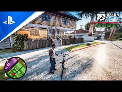 GTA San Andreas Remaster PS5 - Gameplay Walkthrough Part 1 (GTA Definitive Edition 2021) 4K UHD