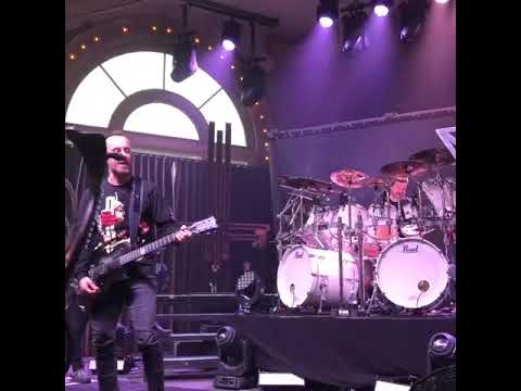 Andy Hurley (Fall Out Boy) playing with Behemoth. Adam Nergal Darski - *Instagram Post* 21.11.2018