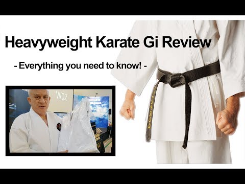 European Cut Heavyweight Karate Gi Review