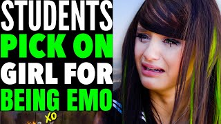 Students PICK ON A Girl for being EMO What Happens Is Shocking LOVE XO Mp4 3GP & Mp3