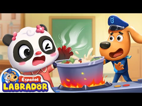 🔍Compilación de Sheriff Labrador - La Cocina Peligrosa | Videos para Niños | BabyBus Español