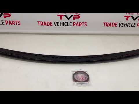 Fits Mercedes CLS Class C219 W219 2005-2010 Rear Trunk Boot Lip Spoiler Sport Gloss Black video