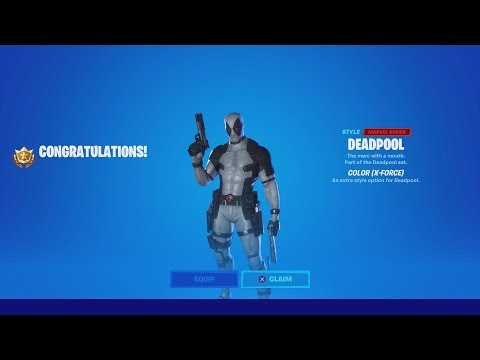 HOW TO ACTUALLY UNLOCK THE X-FORCE DEADPOOL STYLE IN FORTNITE (How To Get X-Force Deadpool)