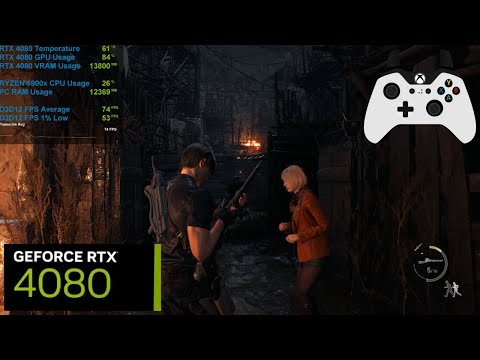 Resident Evil 4 Remake Campaign Part 15 Hardcore Difficulty 4K Ultra Settings Ray Tracing RTX 4080