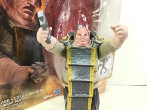 Star Wars Force Awakens 3 75 Inch Unkar Plutt Review