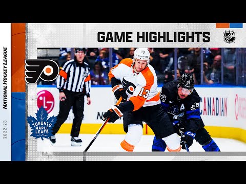 Flyers @ Maple Leafs 12/22 | NHL Highlights 2022