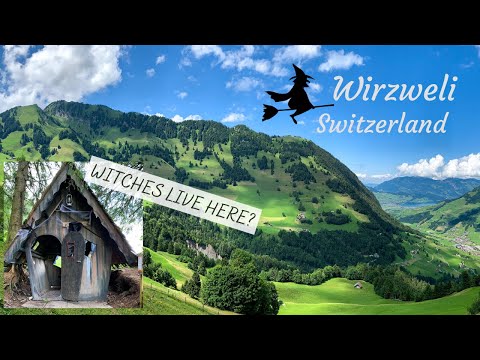 Visiting Witches of Wirzweli (Hiking with Kids in Switzerland)