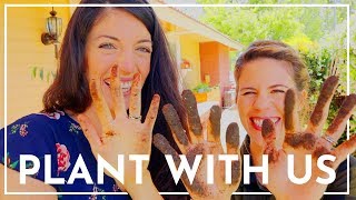 Plant the Gardens with Us!  |  VLOG  |  Hey It's A Good Life