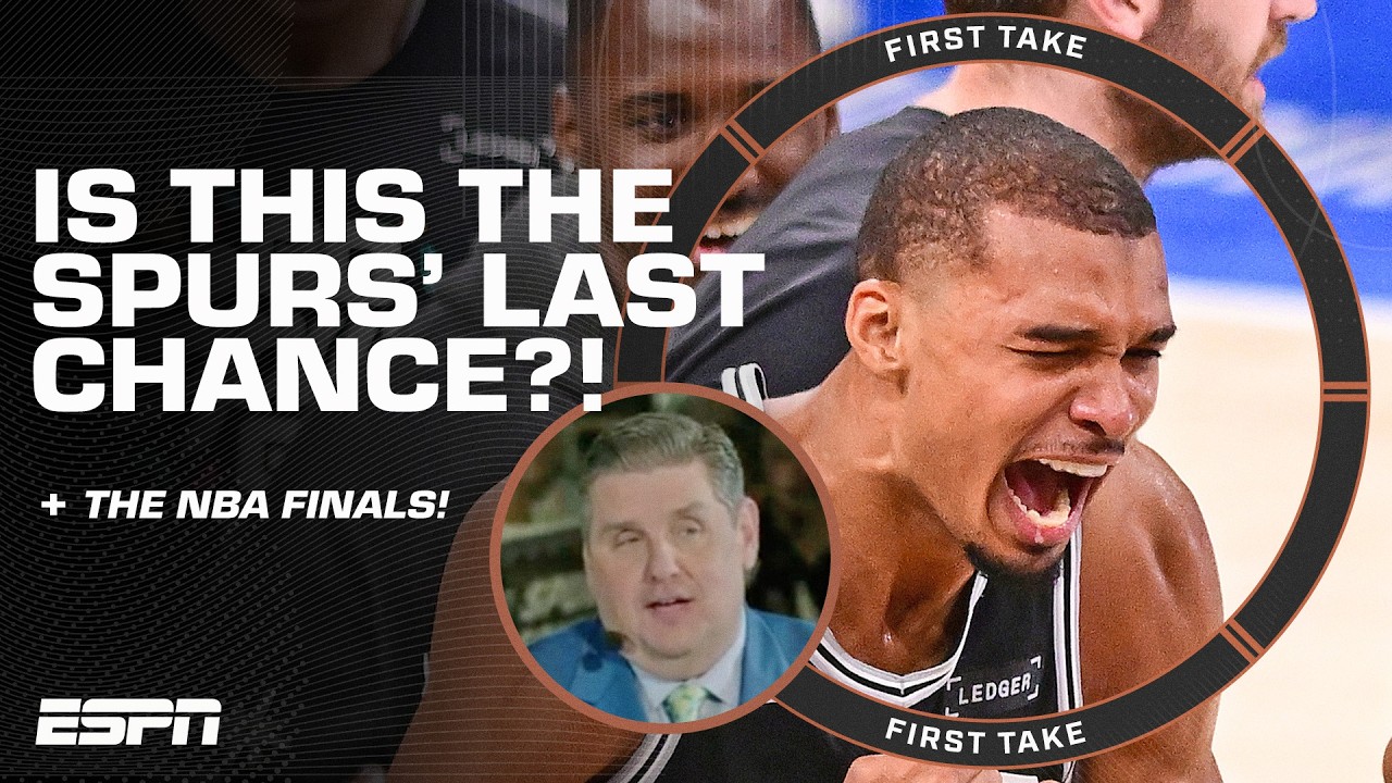 Brian Windhorst says Game 2 is a ‘MUST-WIN GAME’ for the Spurs 👀 | Get Up