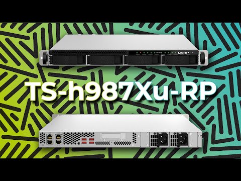 Servidor NAS Enterprise con procesador Xeon y ZFS - QNAP TS-h987Xu-RP