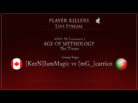 PK Age of Mythology Tournament 5 Group IamMagic Vs. Carrico
