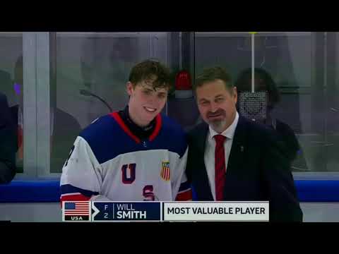 Will Smith is named 2023 U18 Men's Worlds Tournament MVP | 2023 U18 Mens Worlds