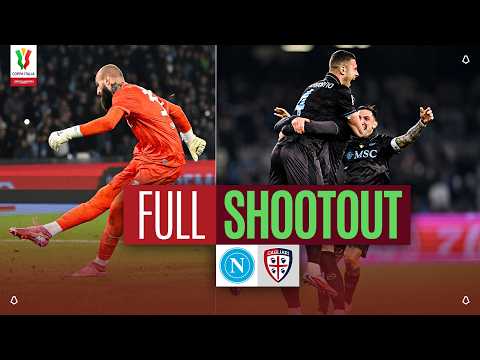 Full Penalty Shootout With NO COMMENTARY | Napoli-Cagliari | Coppa Italia Frecciarossa 2025/26