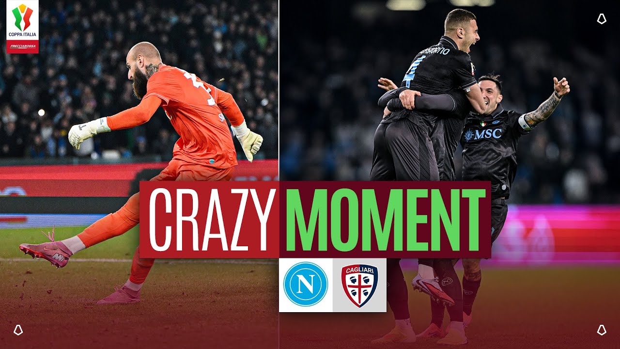 Every Penalty of Napoli-Cagliari | Crazy Moment | NO COMMENTARY | Coppa Italia Frecciarossa 2025/26