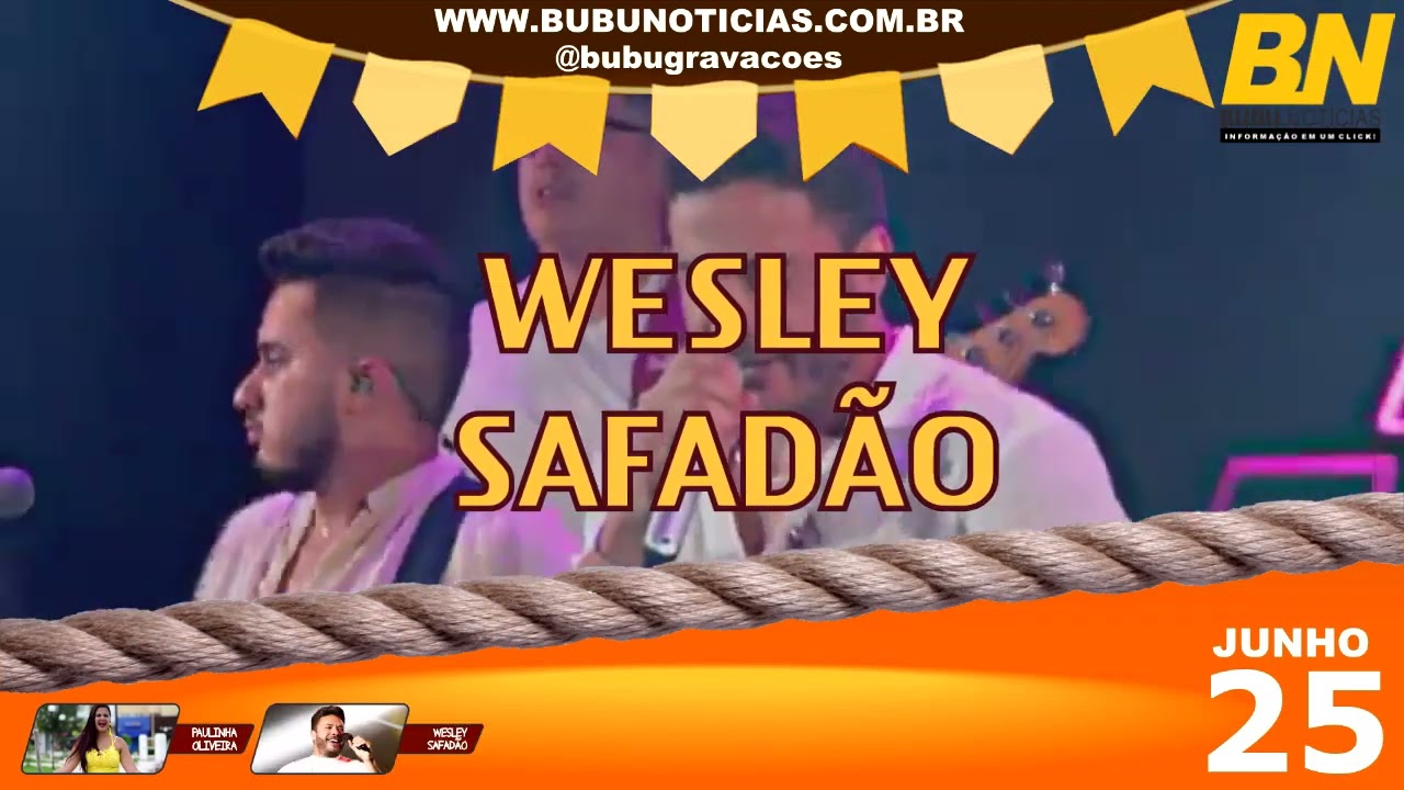 Programação completa do São João de Cruz das Almas.