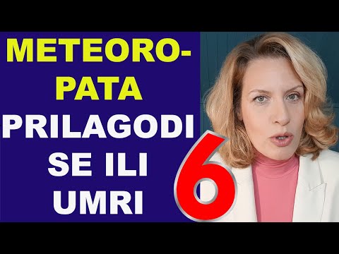METEOROPATIJA - prilagodi se ili umri/#6/dr Bojana Mandić