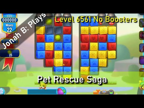Pet Rescue Saga Level 6561 No Boosters