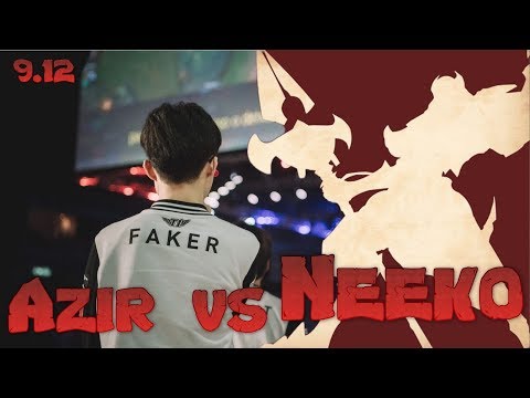 Faker - Azir vs Neeko Mid - LoL Season 9 KR Ranked | League Of Legends
