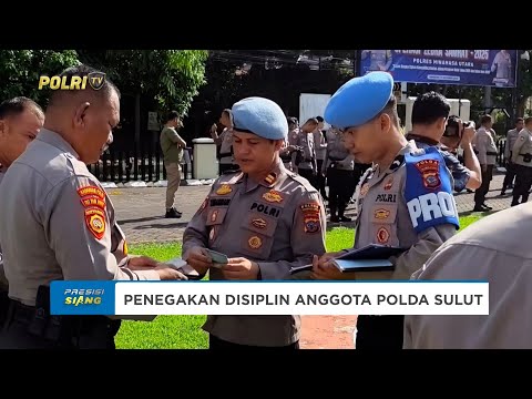 PENEGAKAN DISIPLIN ANGGOTA POLDA SULAWESI UTARA
