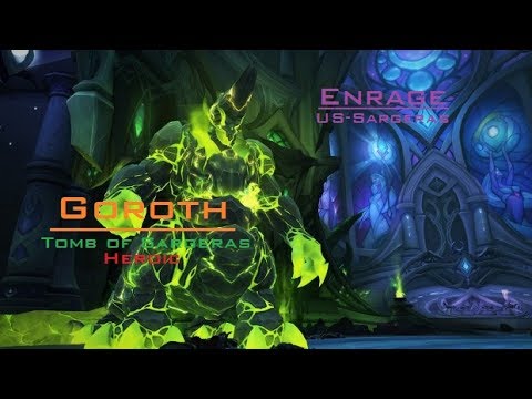 Enrage vs Heroic Goroth (Fire Mage POV)