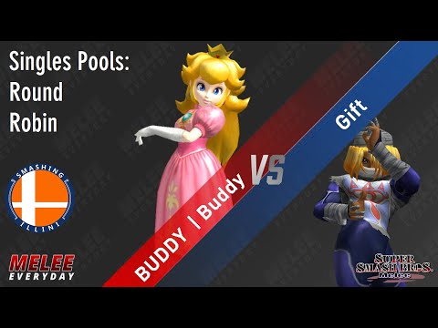 House of Paign 16 - BUDDY  | Buddy (Peach) vs. Gift (Sheik) - SSBM - Amateur Bracket