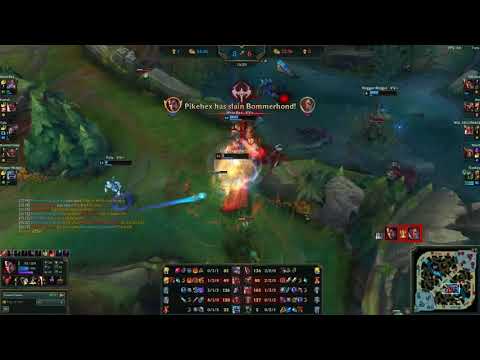 [WSL Pikehex - Darius] 1v5 Teamfight Triple