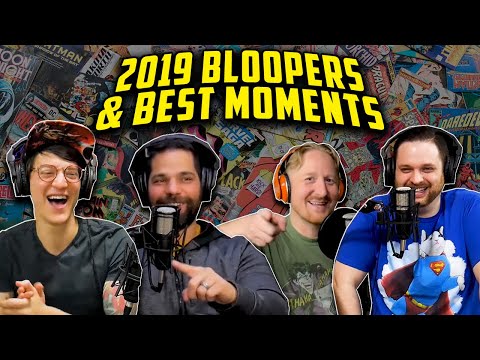 Bloopers & Best Moments from 2019 // Comic Book Nerds Having Fun