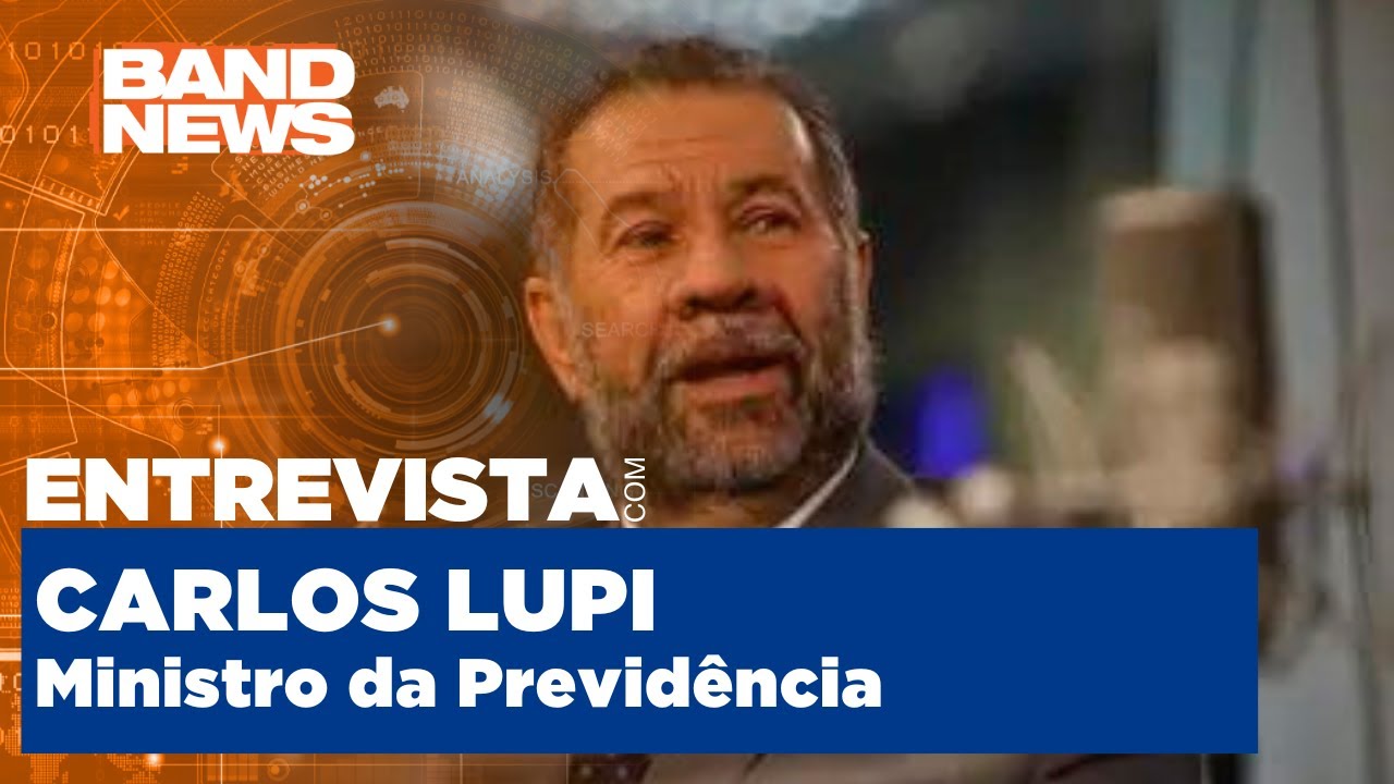 BandNews TV entrevista o ministro da previdência, Carlos Lupi | BandNews TV