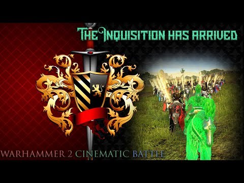 The Inquisition - Bretonnia vs Wood Elves - Total War WARHAMMER 2 (Mortal Empires) Cinematic Movie