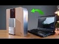 Converting a laptop p.c to desktop