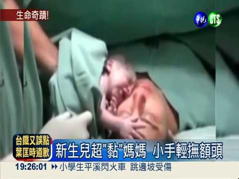 最熟悉的味道... 新生兒"黏"媽媽