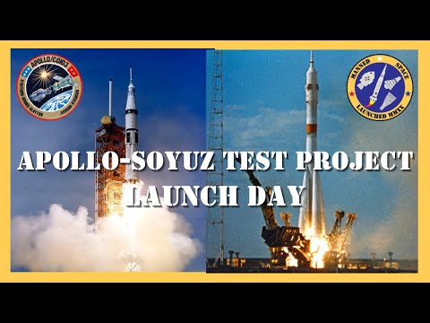 Apollo-Soyuz Test Project Launch Day | July 15, 1975
