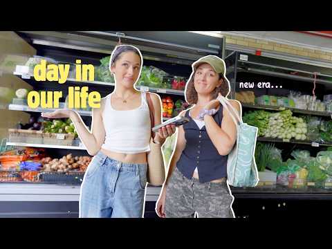 a REALISTIC healthy day in our life! 🥑🌤️ Habits that actually work for us