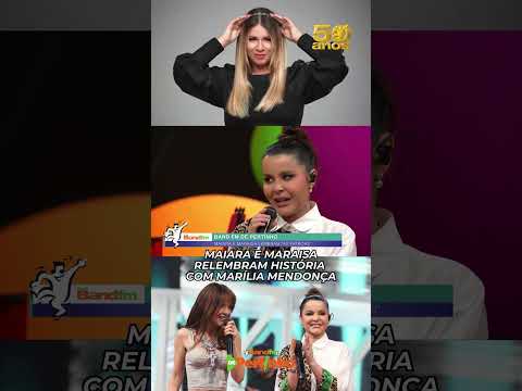 MAIARA E MARAISA conheceram MARILIA MENDONÇA no SPA? 😱