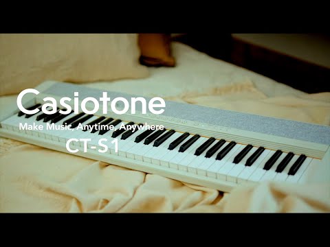 Casio Casiotone CT-S1 61-Key Touch Response Portable Keyboard (Red)