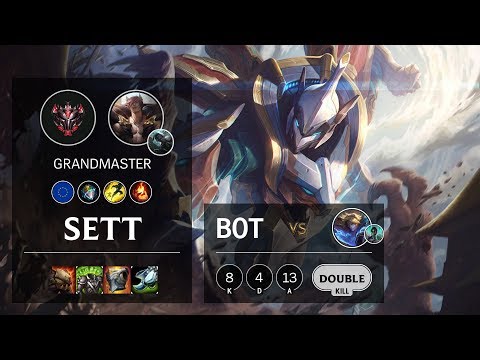 Sett Bot vs Ezreal - EUW Grandmaster Patch 10.7