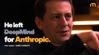 He won a Nobel here for AlphaFold. Then he left. - John Jumper