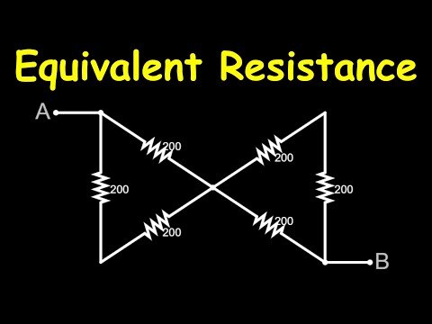 Equivalent Resistance | Series and Parallel Resistors | Solved Circuit Example  | Step by Step