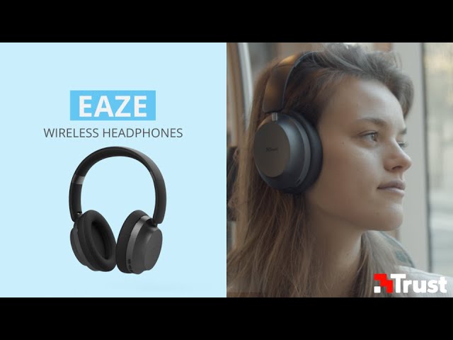 Trust Eaze Auriculares Bluetooth Negros video