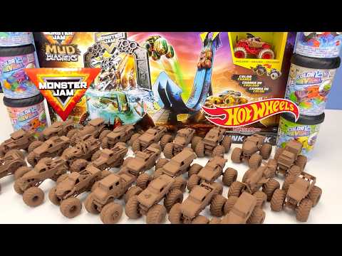 24X MYSTERY MUDDERS?? Monster Trucks: 12X Hot Wheel Monster Trucks & 12X Monster Jam Monster Trucks