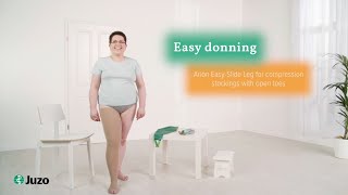 Product video: Arion Easy-Slide Donning Aid - Leg or Arm