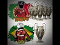 RONALDO VS KAKA Football Trophy Shorts
